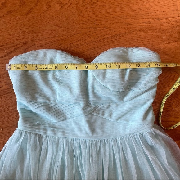 Ark & Co. Strapless Blue Tulle Princess Dress Size M - Picture 5 of 7